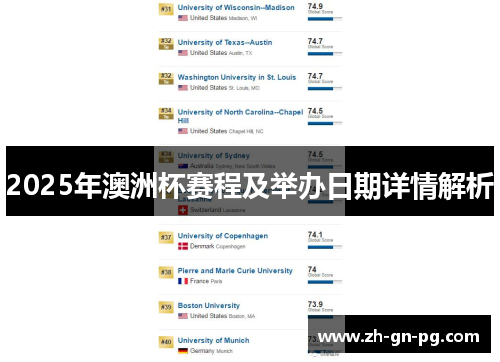 2025年澳洲杯赛程及举办日期详情解析 2025年澳洲杯赛程及举办日期详情解析