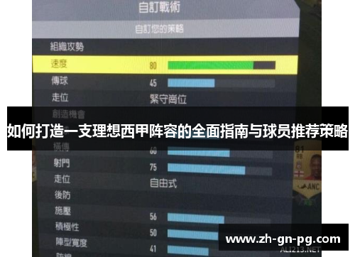 如何打造一支理想西甲阵容的全面指南与球员推荐策略