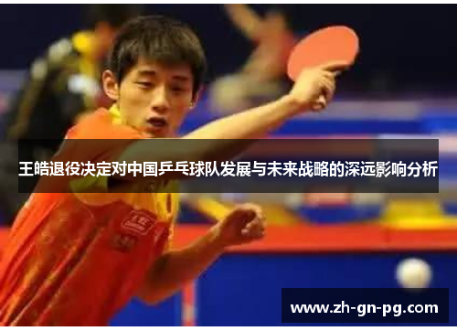 王皓退役决定对中国乒乓球队发展与未来战略的深远影响分析